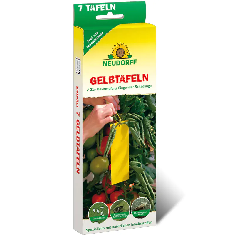 Gelbtafeln Sch&auml;dlingsbek&auml;mpfung