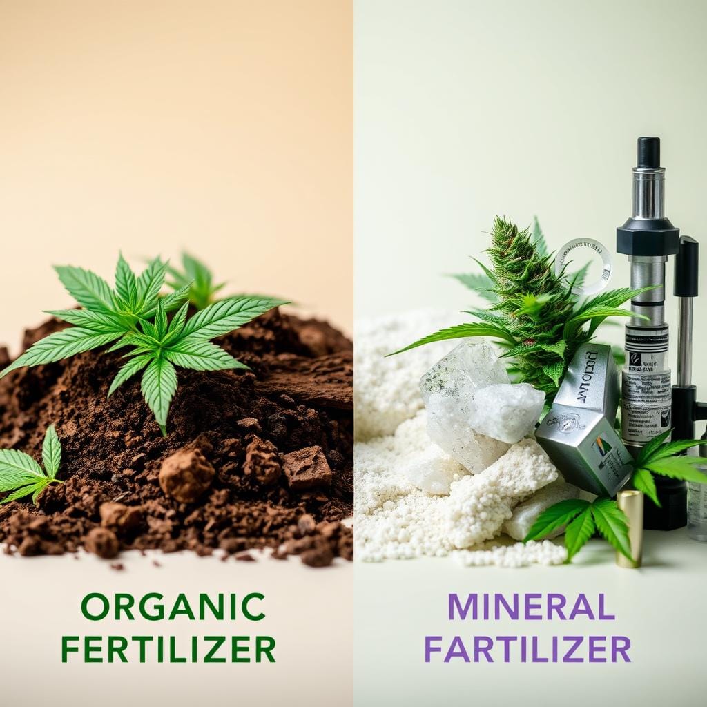 cannabis dünger organisch oder mineralisch
