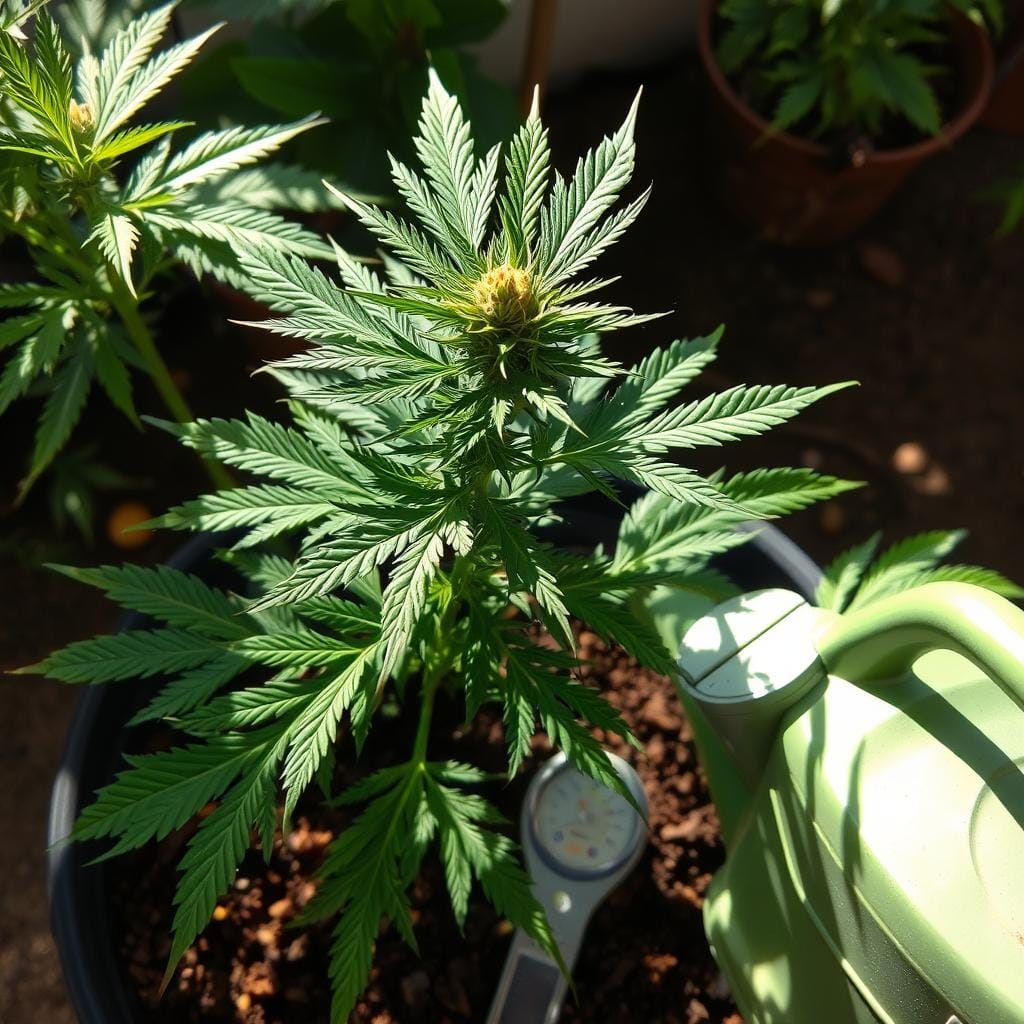 cannabis erde zu trocken