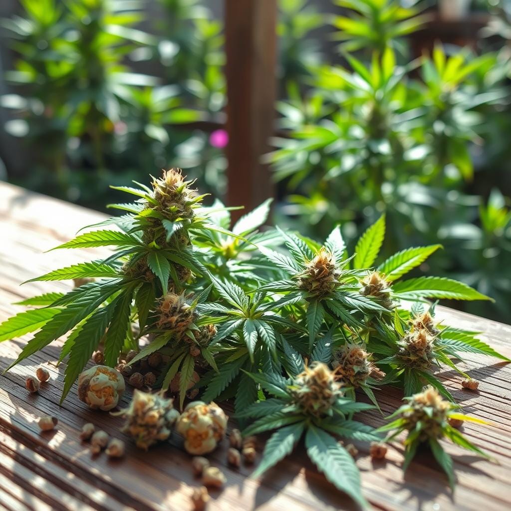 cannabissamen und stecklinge
