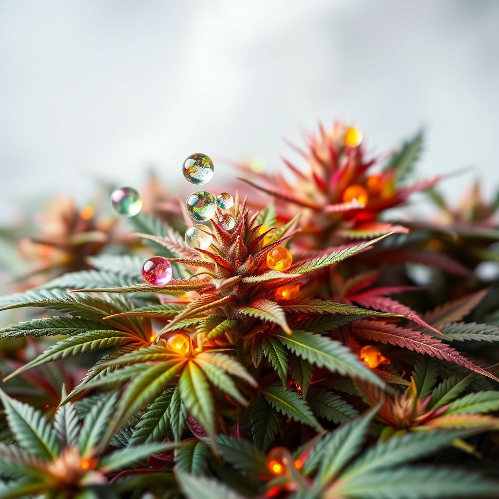 die verbindung von terpenen mit cbd und thc