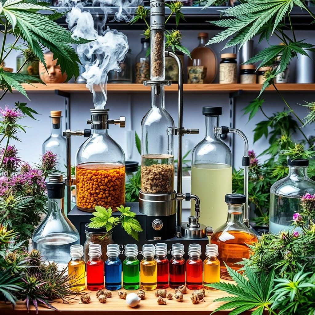 methoden zur extraktion von terpenen aus cannabis