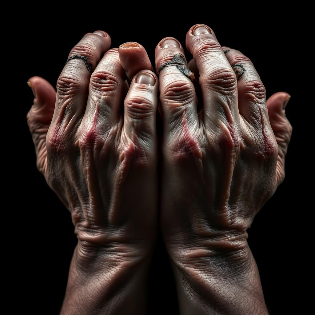 warum haben junkies geschwollene hände