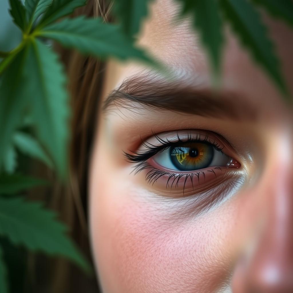 wie sehen kiffer augen aus