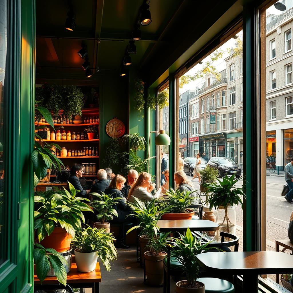 coffeeshop amsterdam Cannabis  green house