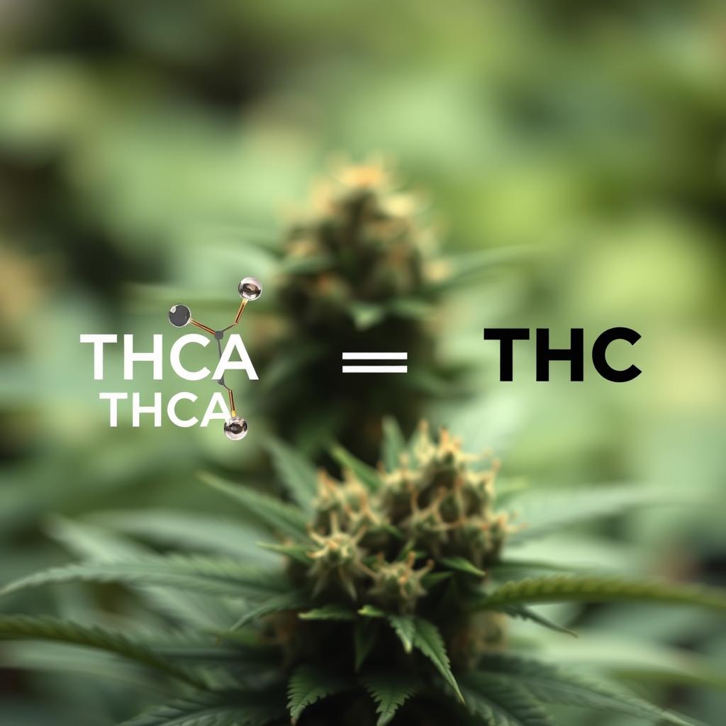 wie wird thca zu thc