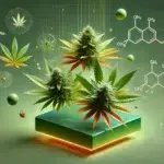 DALL&middot;E-2024-12-08-13.12.32-A-minimalist-and-modern-artistic-depiction-of-10-OH-HHC-flowers.-The-focus-is-on-stylized-cannabis-buds-with-vibrant-green-and-orange-hues-presented--150x150