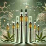 DALL&middot;E-2024-12-12-20.08.22-A-minimalist-and-modern-artistic-depiction-of-HHC-vapes.-The-focus-is-on-a-sleek-collection-of-vape-pens-with-transparent-cartridges-showcasing-golden-1-150x150